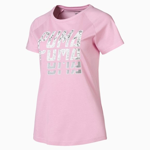 Puma Tops - Puma Font Graphic Women's Tee Size XS